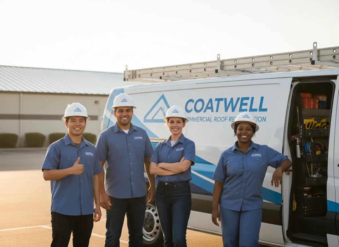 Commercial roof coating company in Rice Lake, WI